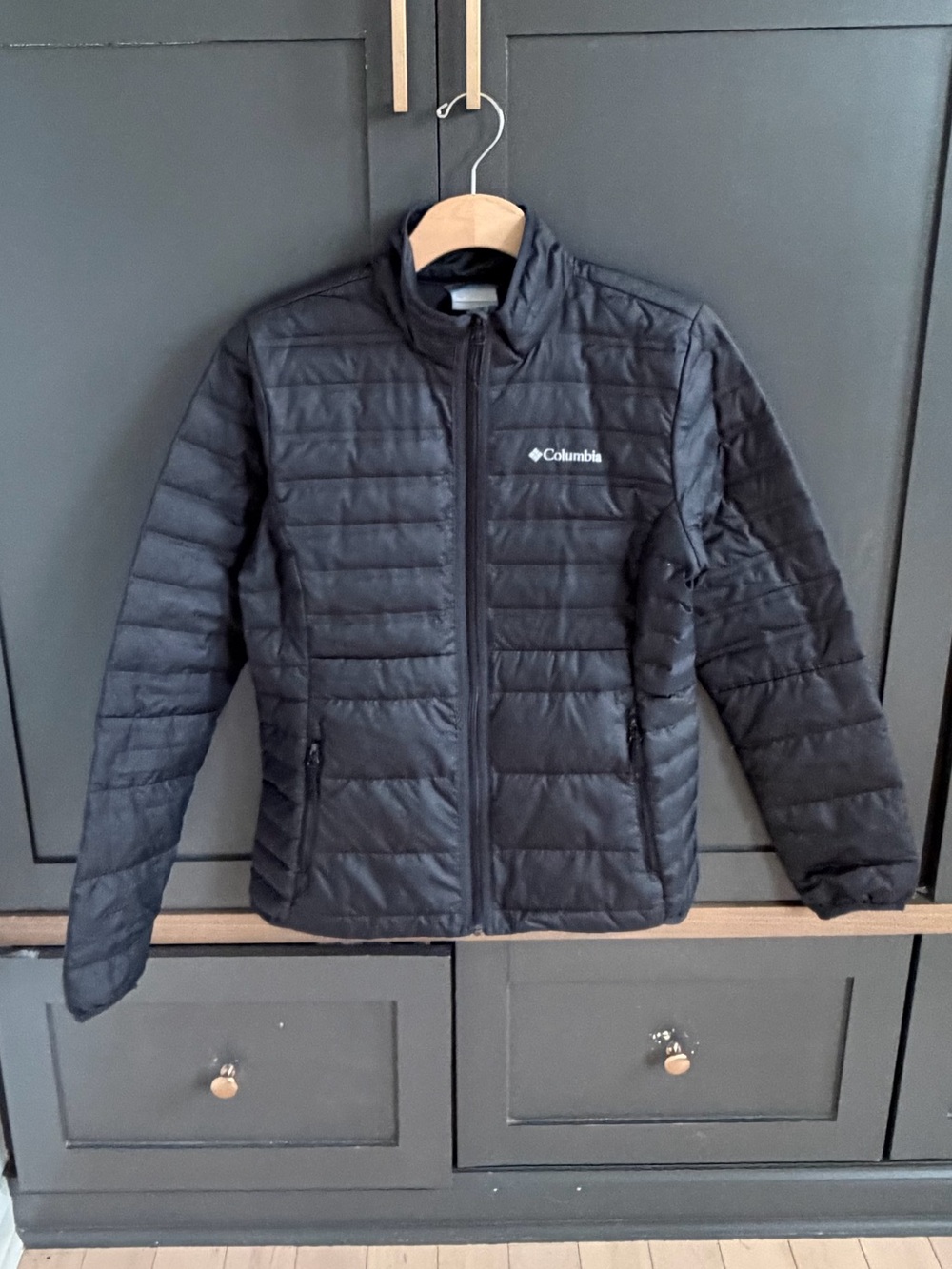 Columbia Women’s Black Quilted Down Puffer Jacket S